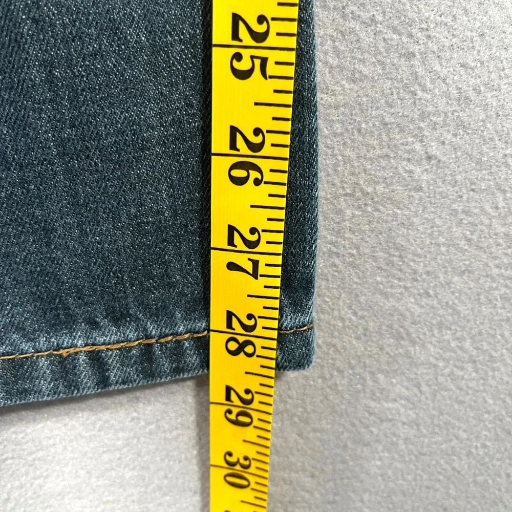 Levi's 505 Jeans Mens 3x30 Blue Denim 100% Cotton Medium‎ Wash Straight Fit